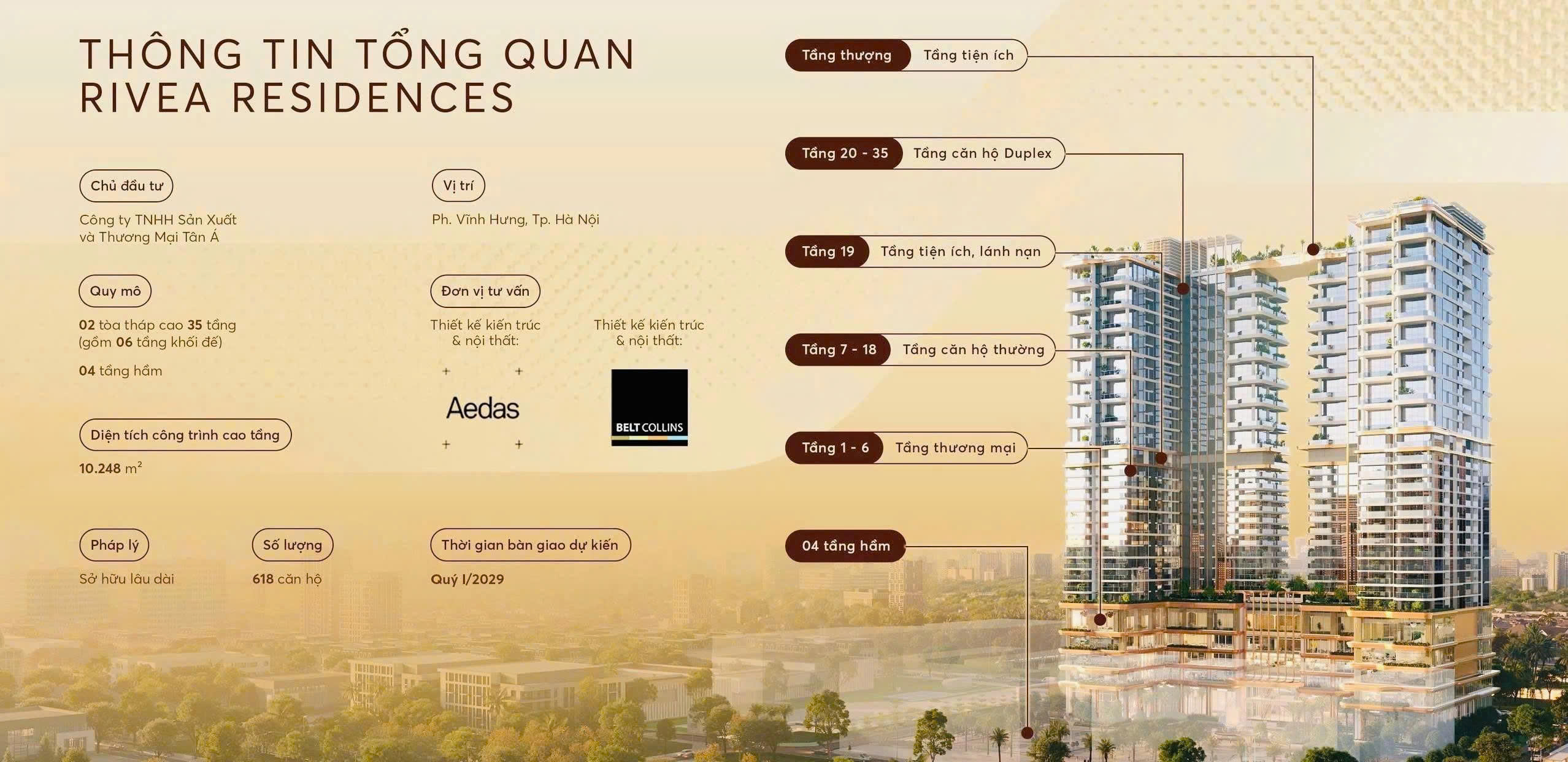 dự án Rivea Residences Vĩnh Hưng