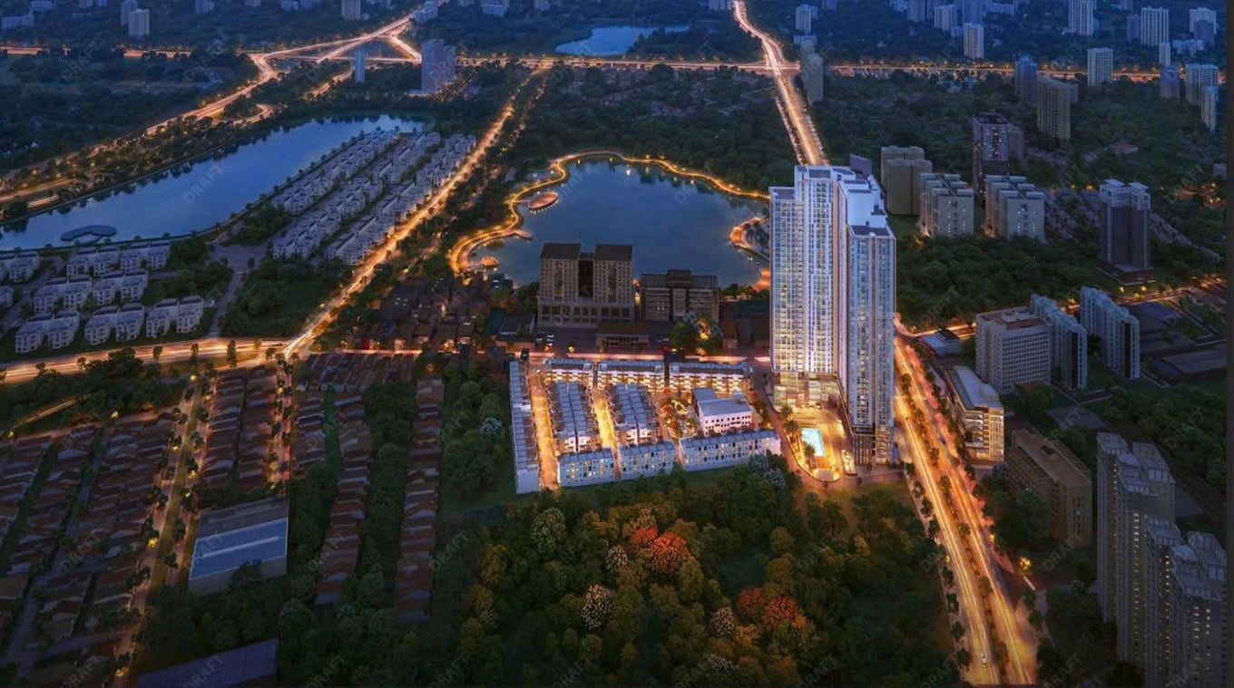 Phối cảnh Central Lakeside Trung Văn