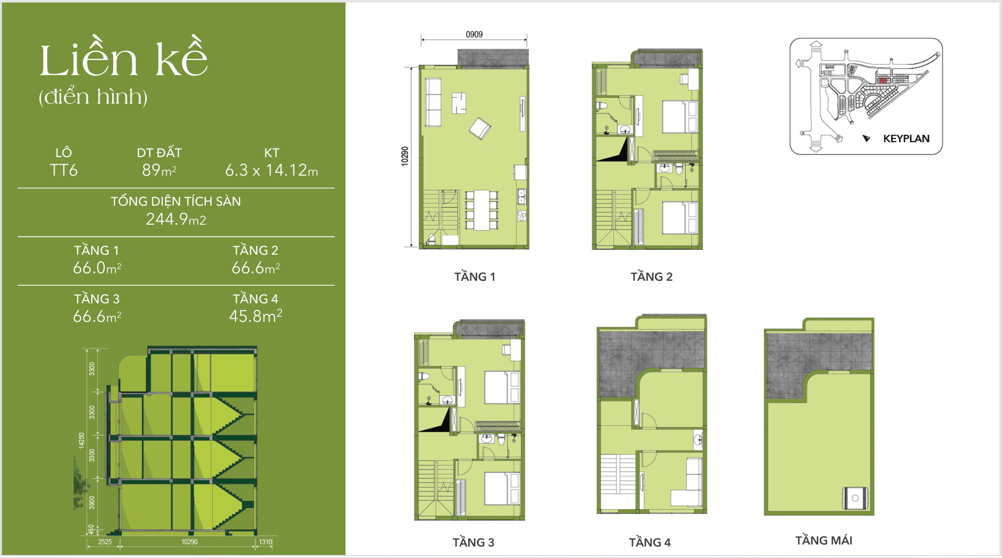 Liền kề Oasis Villas