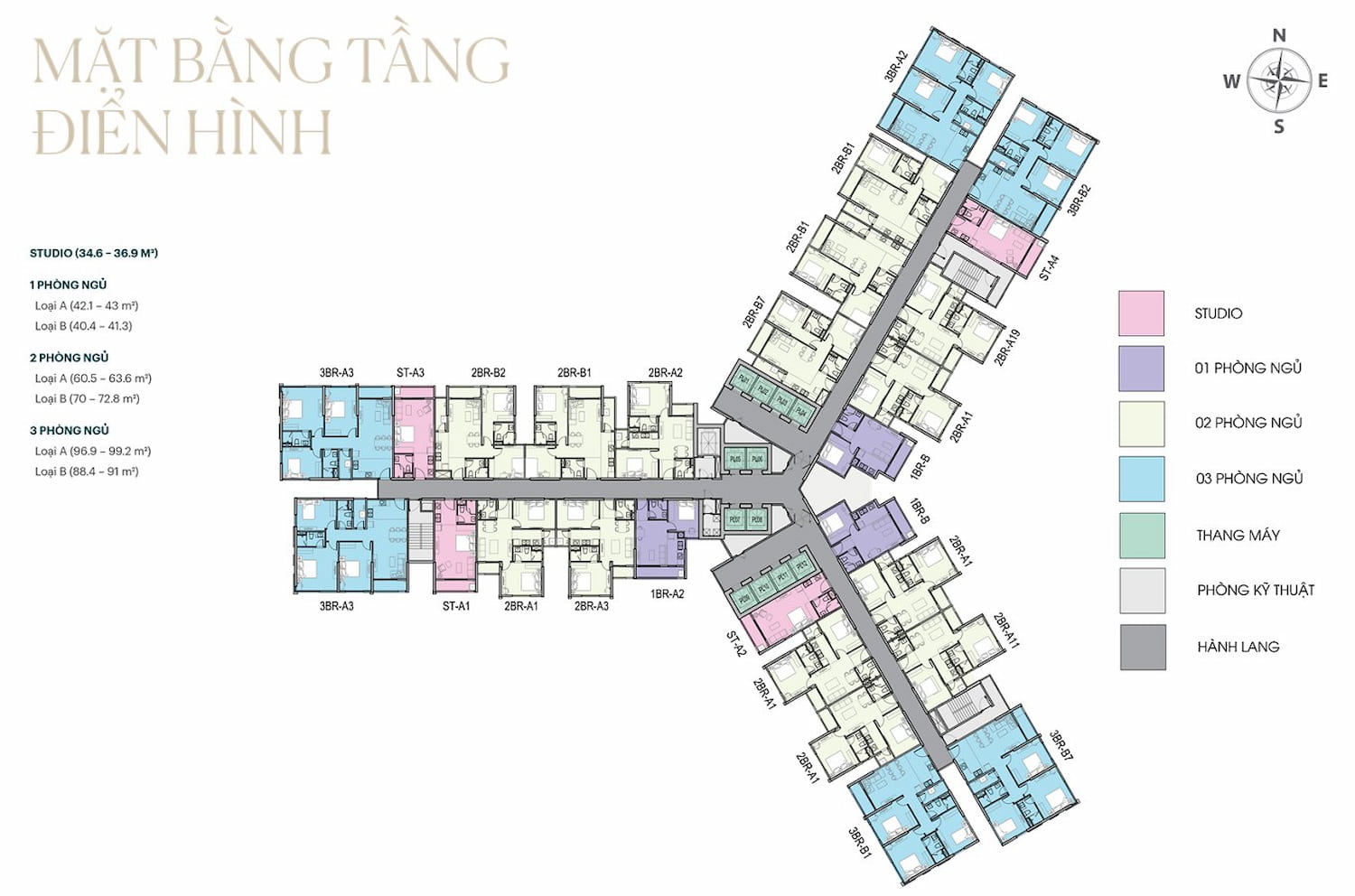 Thiết kế căn hộ Central Residence