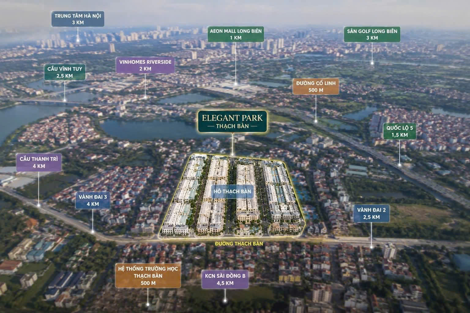 Vị Trí Elegant Park