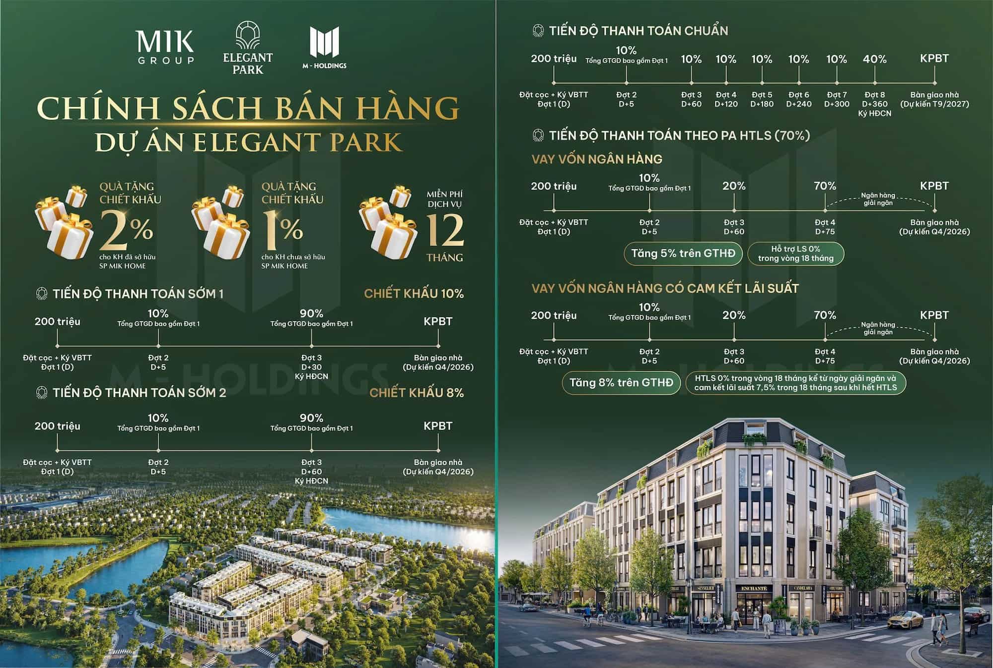 Chính sách bán hàng Elegant Park