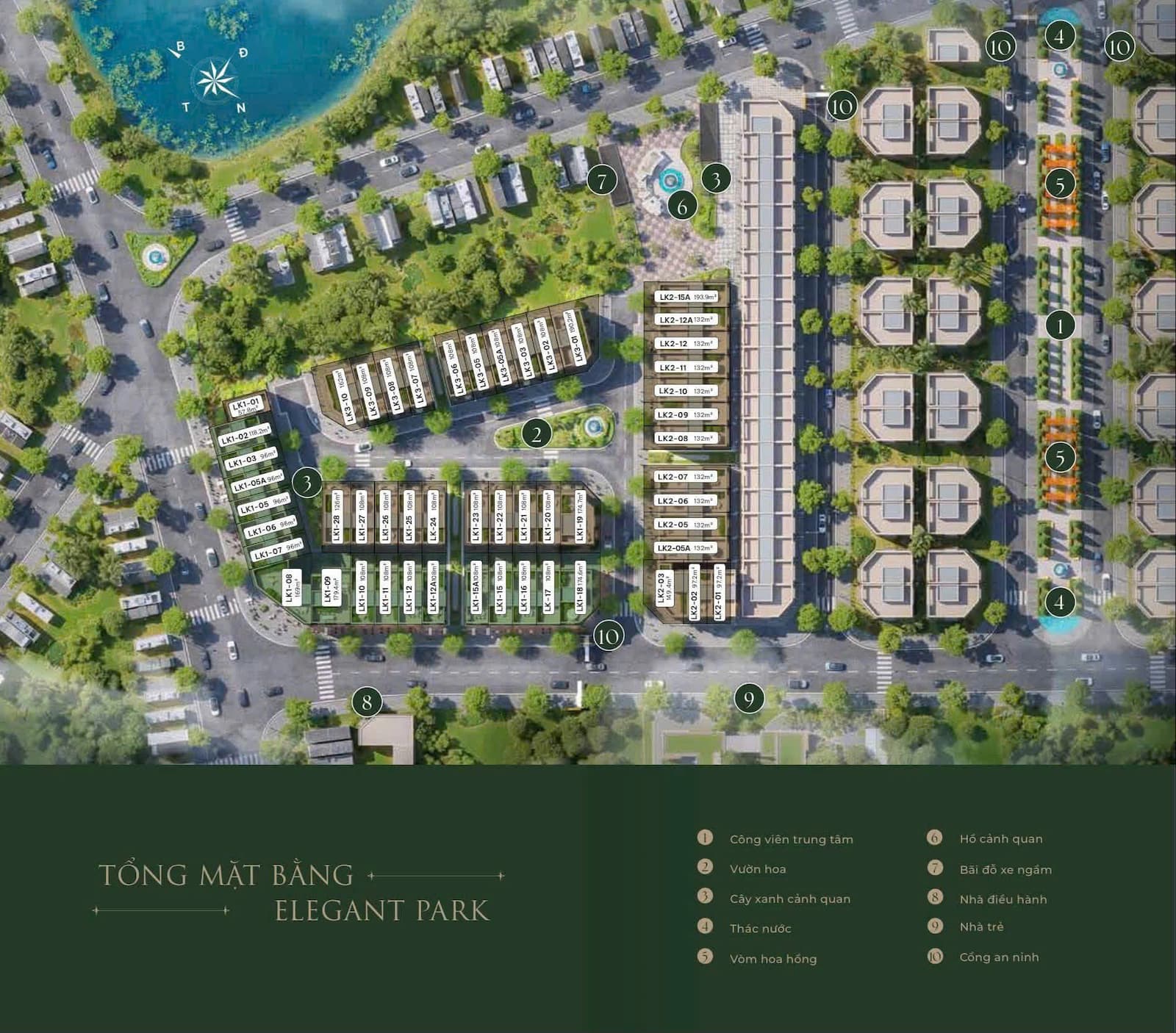 Thiết kế liền kề elegant park