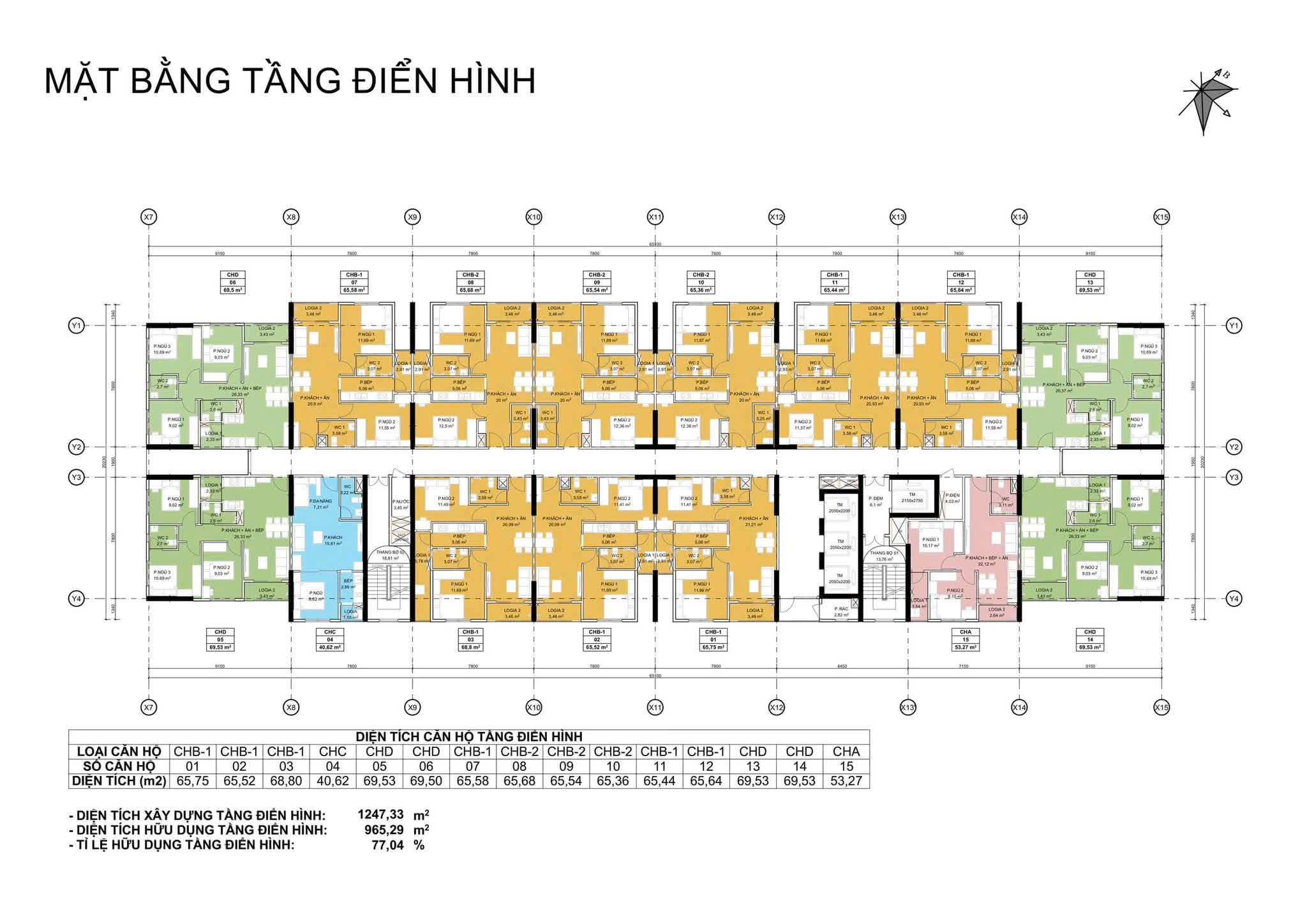Mặt bằng hoenix Homes