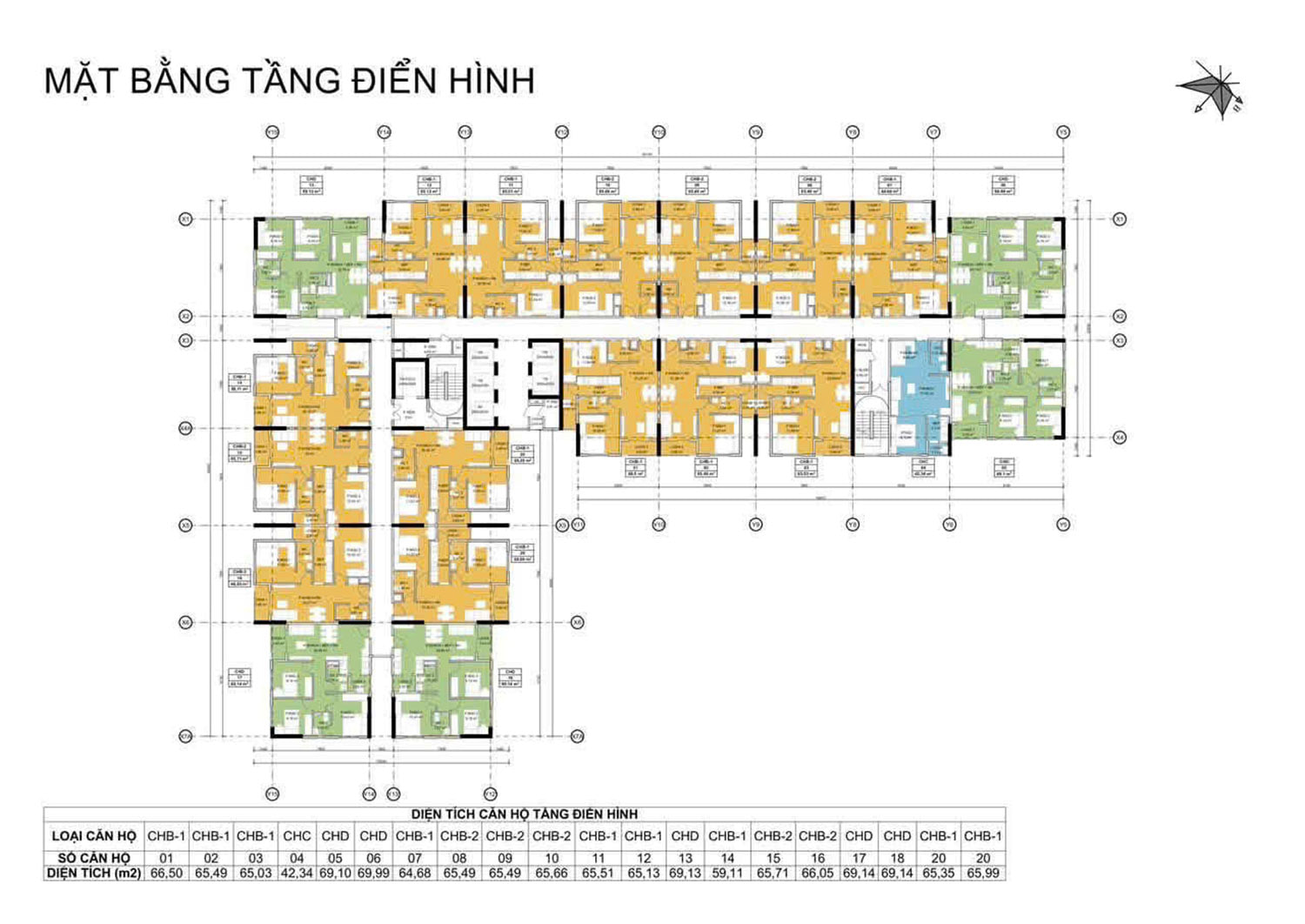Mặt bằng hoenix Homes