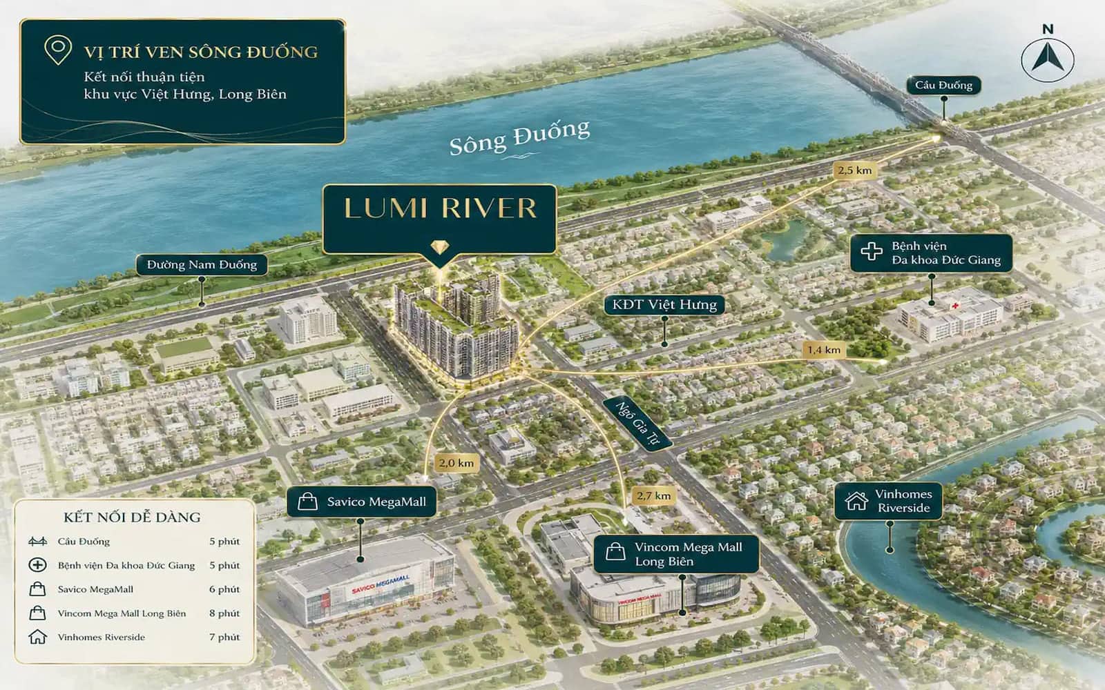 Vị trí Dự án Lumi River