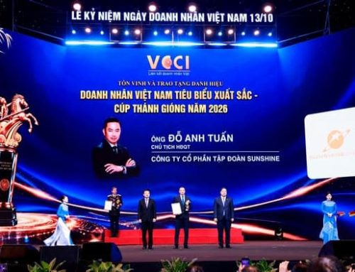 Chủ Tịch Tập Đoàn Sunshine Được Vinh Danh Doanh Nhân Tiêu Biểu Xuất Sắc 2026